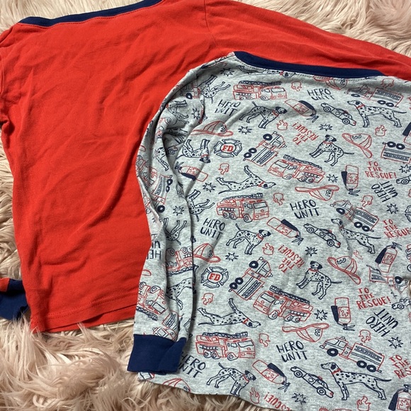 Firetruck 4 Piece Pajamas - Picture 4 of 5